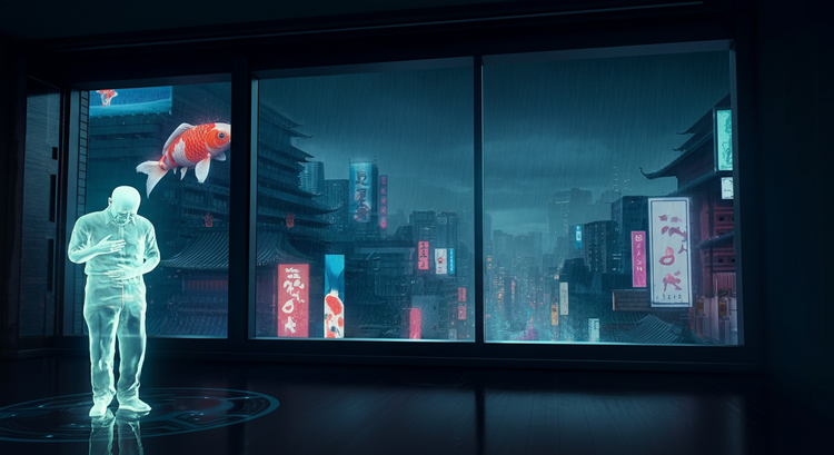 El Heredero Fantasma: El Clon Digital de Kaito Tanaka Desafía su Propio Testamento y Exige el Derecho a la "Desconexión"