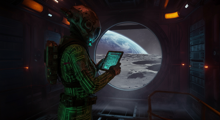 La Señal Final: Cómo los Errores de Datos en Servidores Lunares Engendraron el Primer Culto Apocalíptico del Espacio Profundo