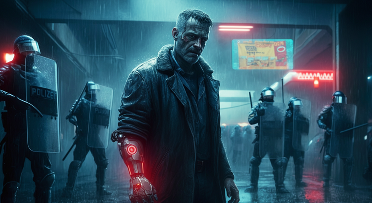 La Carne Cansada: El DRM Corporal Desata la Guerra de Clases en Berlín-Nuevo