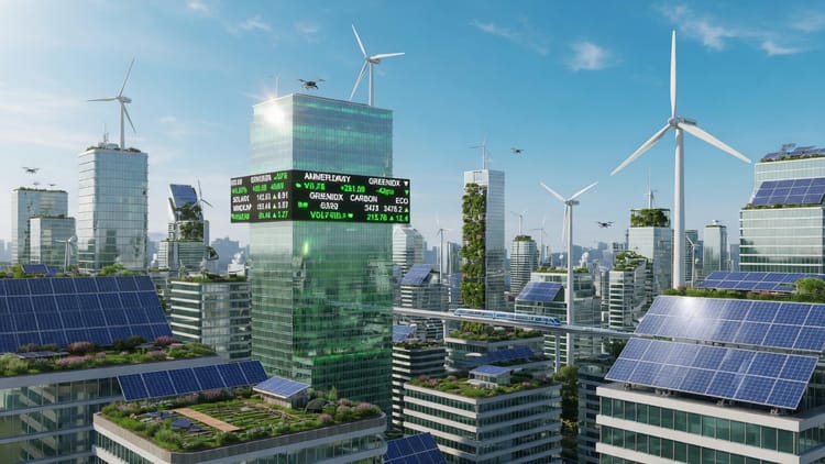 Nuevo índice bursátil de sostenibilidad rompe récords históricos en 2077