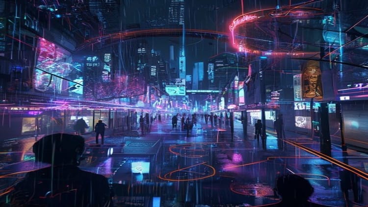 La vulnerabilidad de la memoria colectiva: riesgos del hackeo neural en las elecciones de 2077