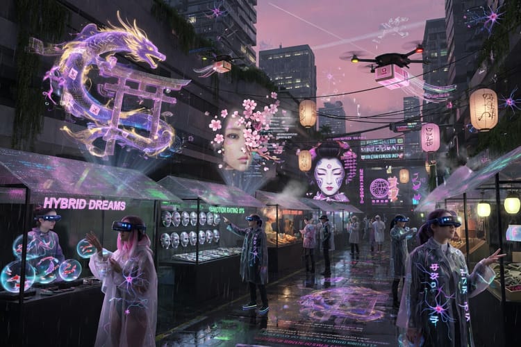 El Museo Virtual Colaborativo: 10 000 manos humanas y algoritmos tejiendo memoria en 2077