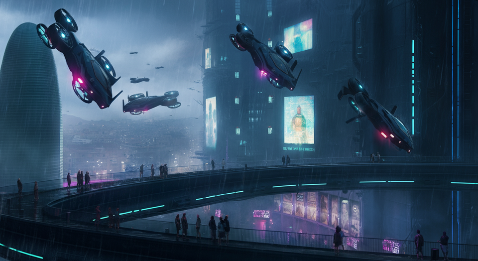 El Silencio de los Cielos: Flota Aérea de Neo-Barcelona Secuestrada en un 'Coliseo' Digital Clandestino