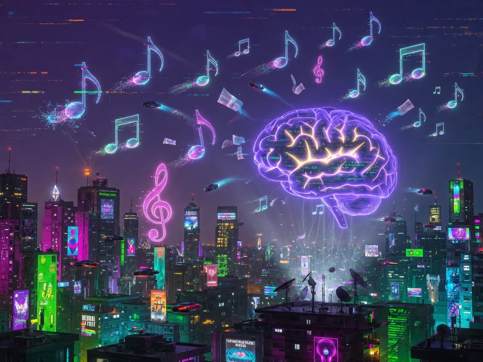 Red neuronal crea género musical "NeuroSync" y gana el Gran Premio Internacional de Innovación Sonora 2077