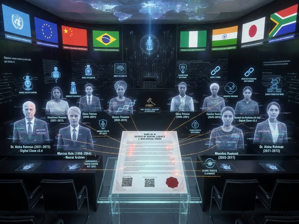Nuevo tratado internacional establece derechos sobre clones digitales después de la muerte