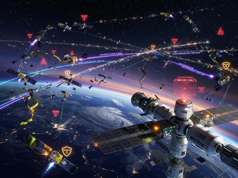 Nuevas regulaciones de tráfico orbital entran en vigor para gestionar 50,000 satélites activos