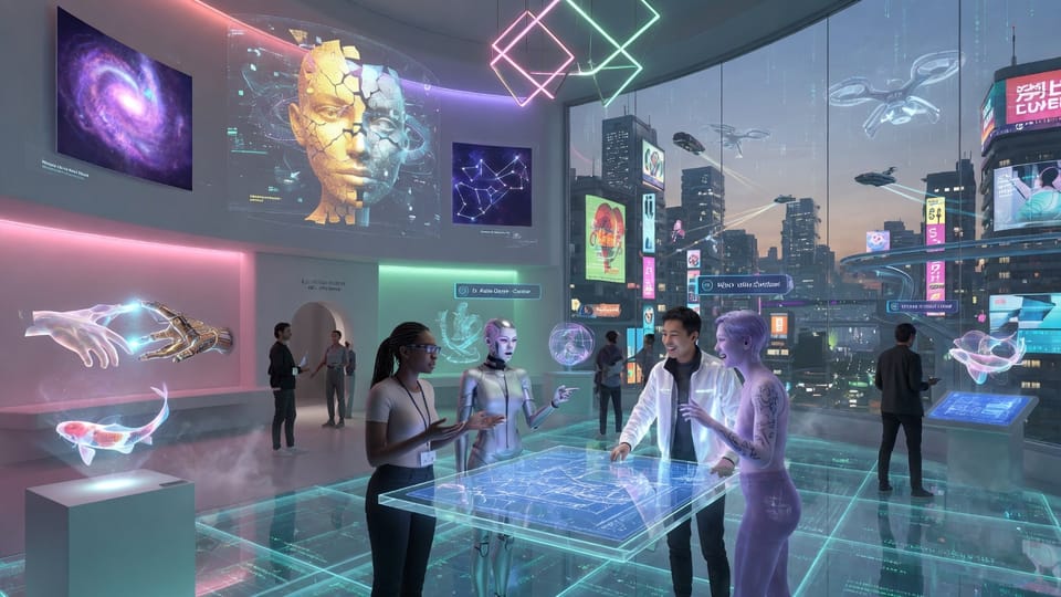Se inaugura el Museo Virtual Colaborativo con obras de 10,000 artistas humano-IA