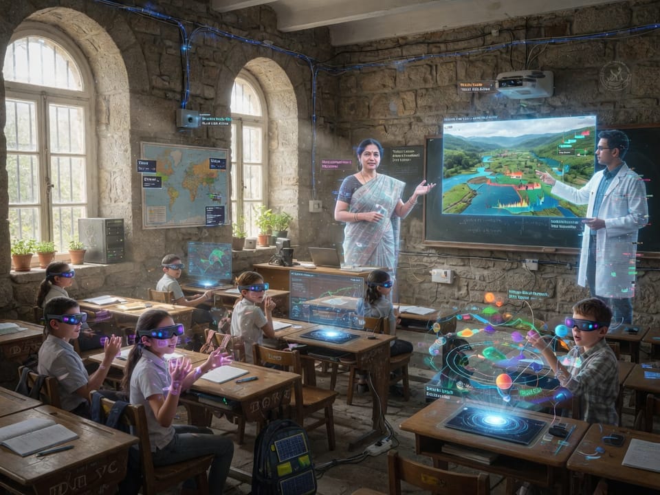 Escuelas rurales de la Sierra Andaluza reciben aulas holográficas donadas por el Consorcio TechNova